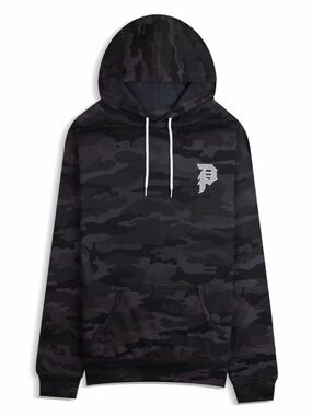 Primitive Black & Charcoal Camo Pullover Hoodie